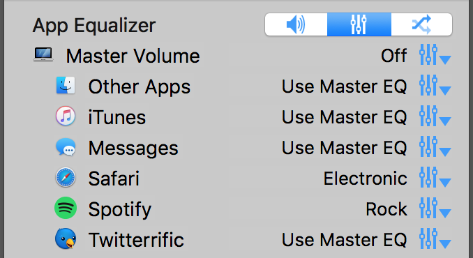 Mac Per App Volume